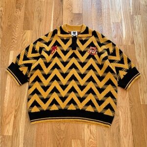 House of Errors Wright Heavy Knit Football Top Polo Arsenal 1991-93 Inspired L